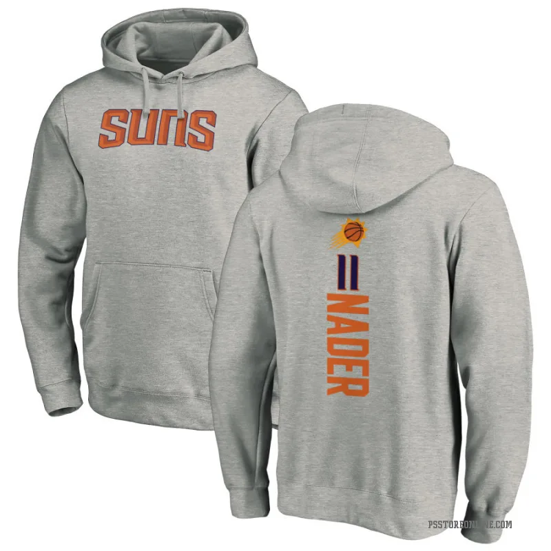 Abdel Nader Men's Phoenix Suns Branded Ash Backer Pullover Hoodie