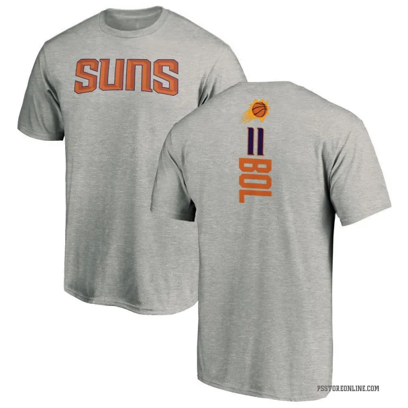 Bol Bol Youth Phoenix Suns Ash Backer T-Shirt