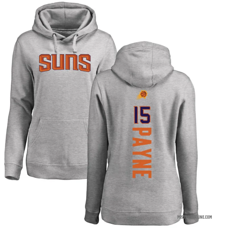 Cameron Payne Women's Phoenix Suns Branded Ash Backer Pullover Hoodie