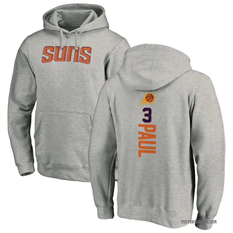 Chris Paul Men's Phoenix Suns Branded Ash Backer Pullover Hoodie