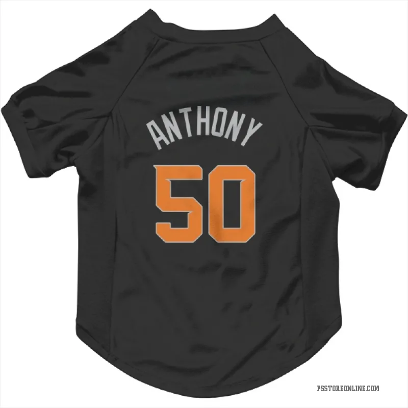 Cole Anthony  Black Phoenix Suns  Cat & Dog Pet Jersey