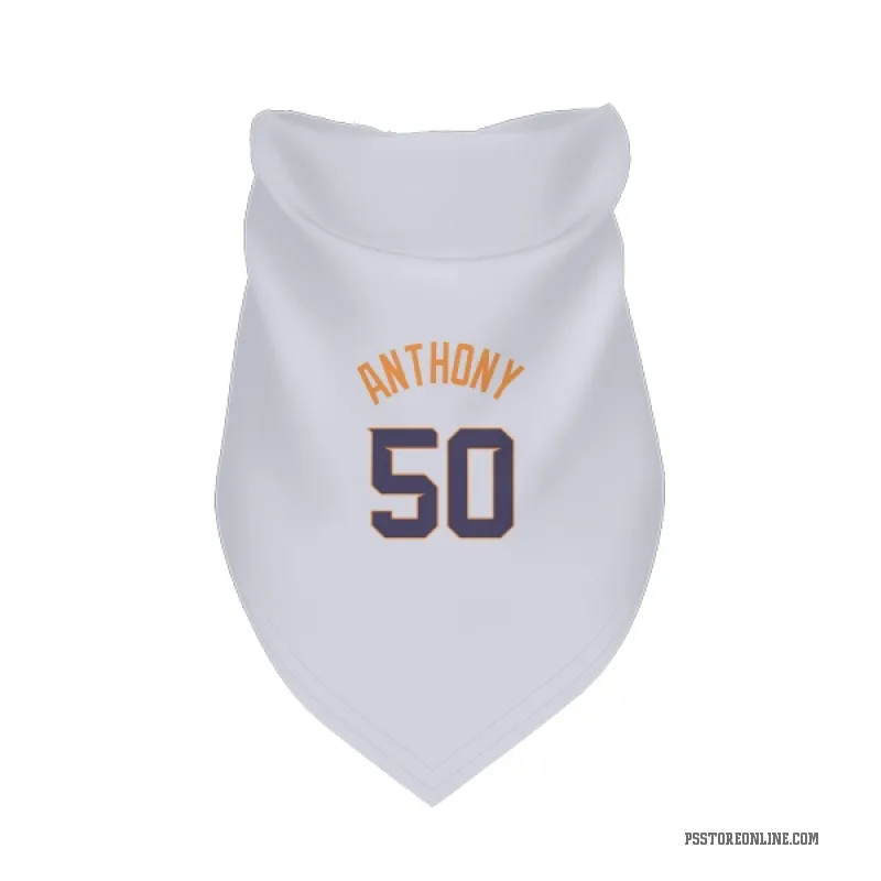 Cole Anthony  White Phoenix Suns   Cat & Dog Pet Bandana
