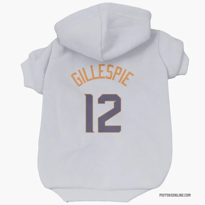 Collin Gillespie  White Phoenix Suns   Cat & Dog Pet Hoodie