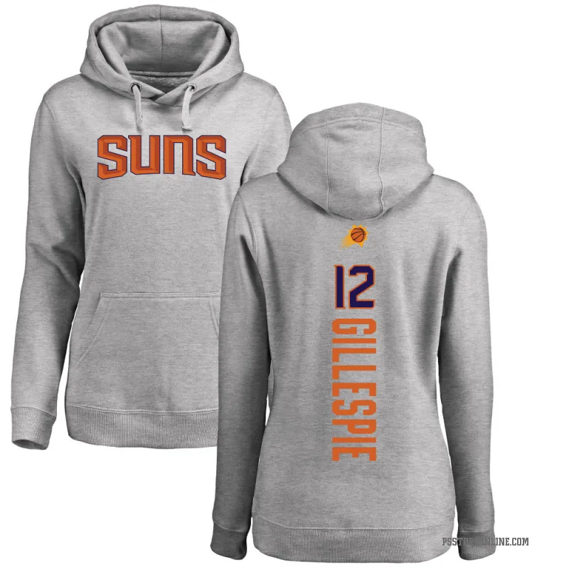Collin Gillespie Women's Phoenix Suns Branded Ash Backer Pullover Hoodie
