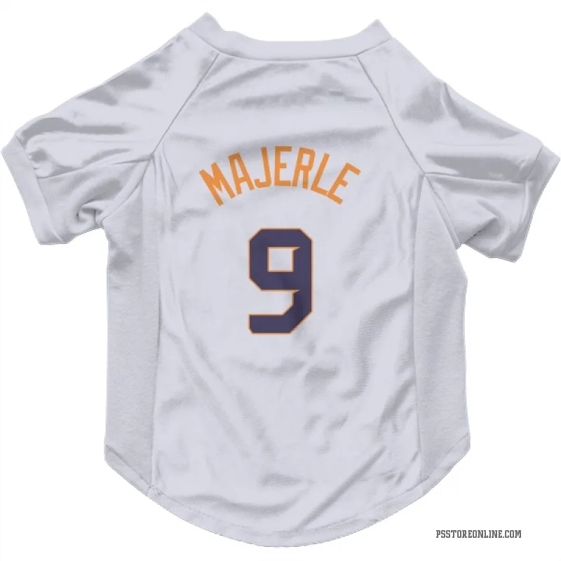 Dan Majerle White Phoenix Suns Cat & Dog Pet Jersey