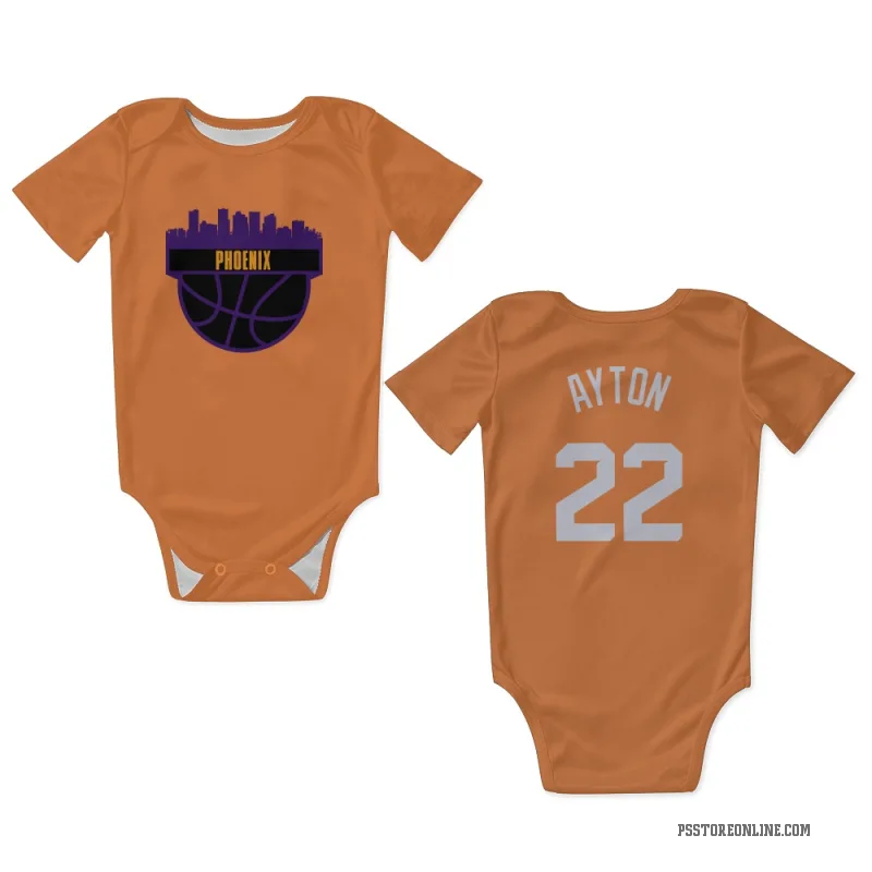Deandre Ayton Orange Phoenix Suns Newborn & Infant Bodysuit