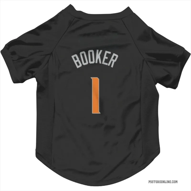 Devin Booker  Black Phoenix Suns  Cat & Dog Pet Jersey