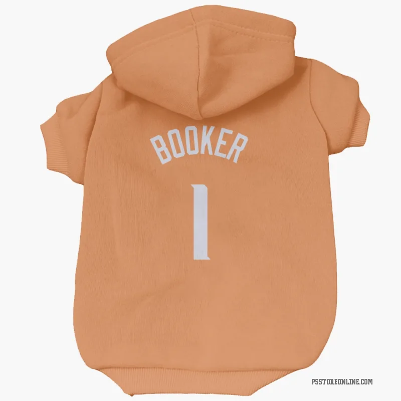 Devin Booker Orange Phoenix Suns Cat & Dog Pet Hoodie
