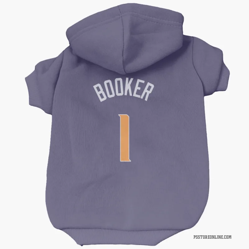 Devin Booker Purple Phoenix Suns Cat & Dog Pet Hoodie