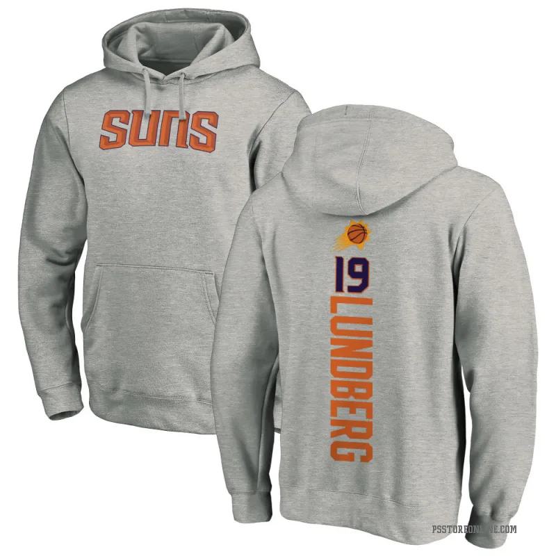 Gabriel Lundberg Men's Phoenix Suns Branded Ash Backer Pullover Hoodie