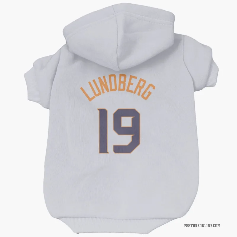 Gabriel Lundberg  White Phoenix Suns   Cat & Dog Pet Hoodie