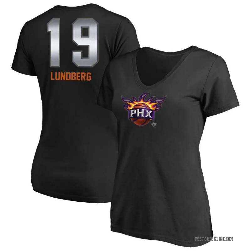 Gabriel Lundberg Women's Black Phoenix Suns Midnight Mascot T-Shirt