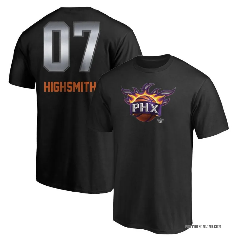 Haywood Highsmith Men's Black Phoenix Suns Midnight Mascot T-Shirt