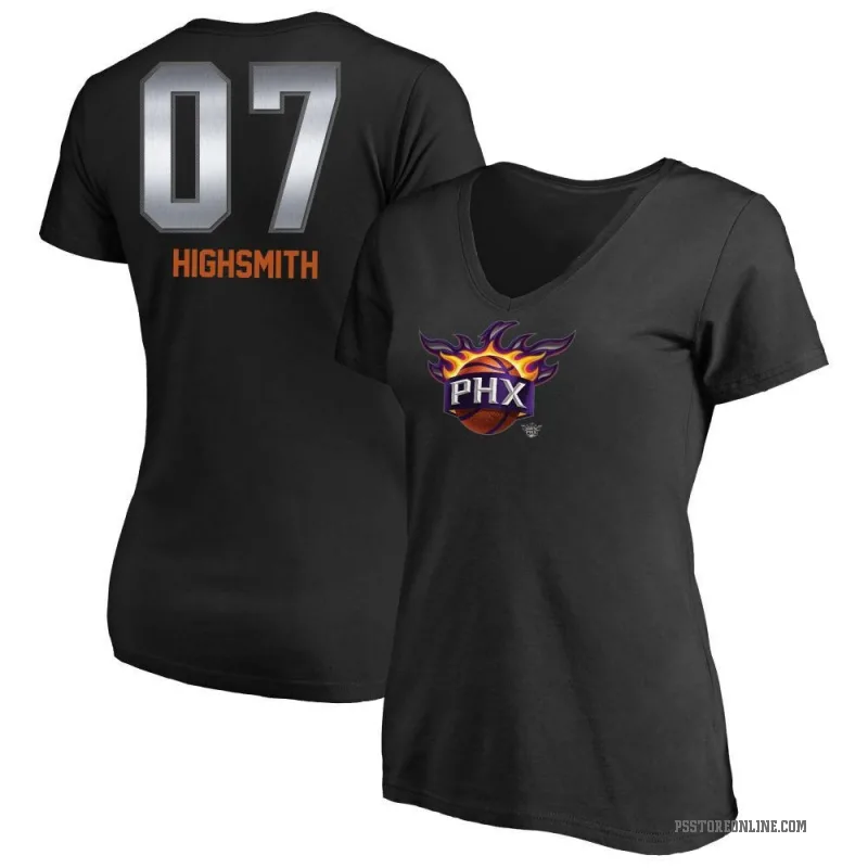 Haywood Highsmith Women's Black Phoenix Suns Midnight Mascot T-Shirt
