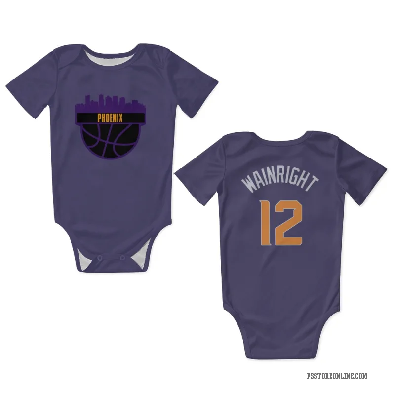 Ish Wainright  Purple Phoenix Suns  Newborn & Infant Bodysuit