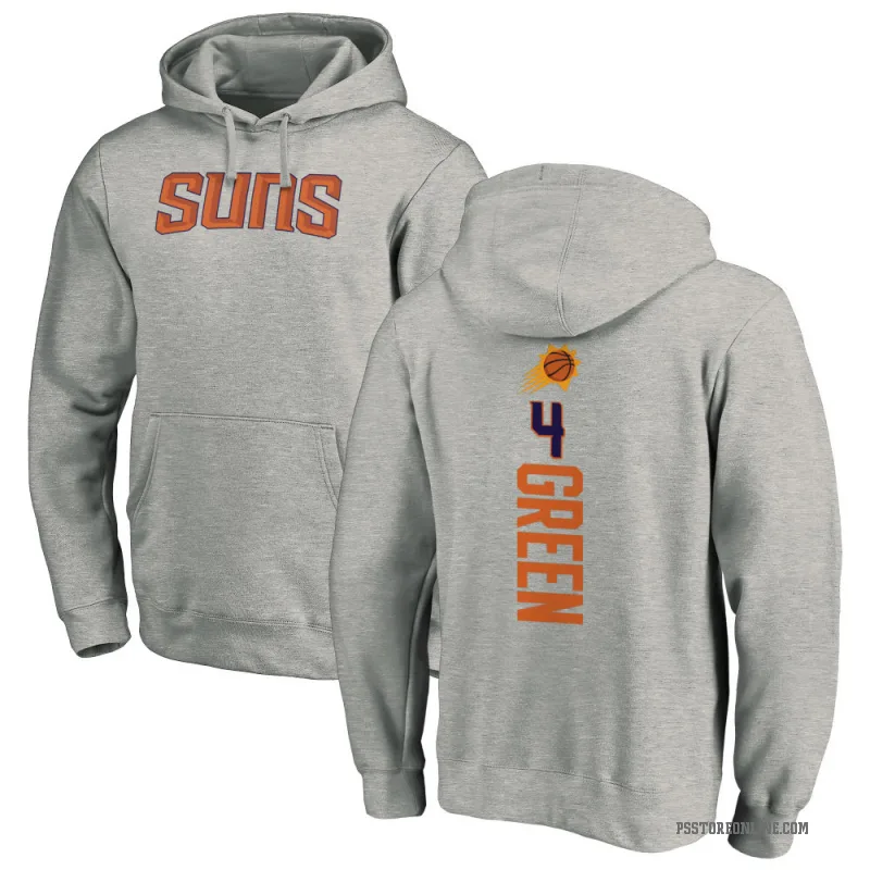 Jalen Green Men's Green Phoenix Suns Branded Ash Backer Pullover Hoodie
