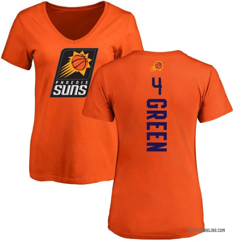Jalen Green Women's Orange Phoenix Suns Backer T-Shirt