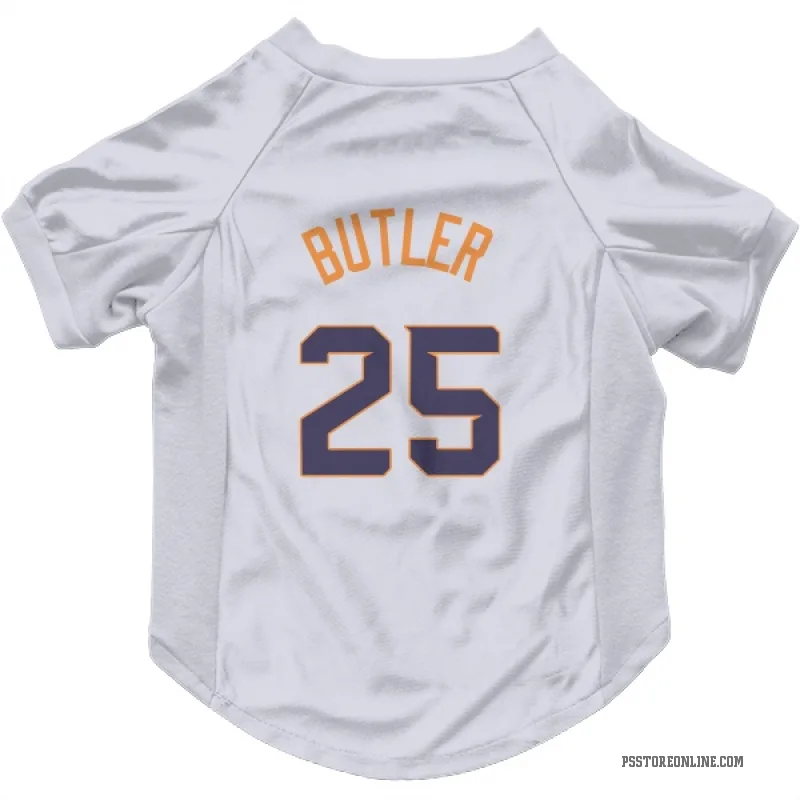 Jared Butler  White Phoenix Suns   Cat & Dog Pet Jersey