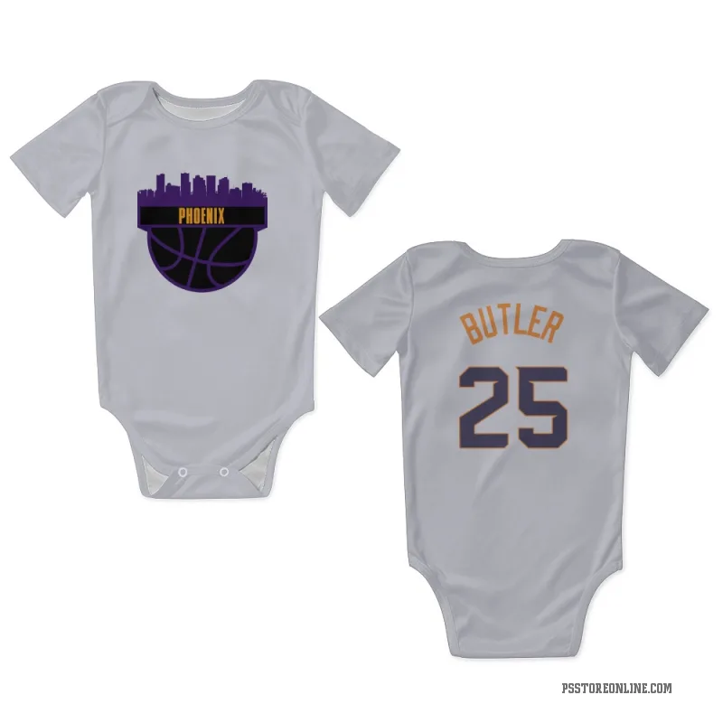 Jared Butler  White Phoenix Suns   Newborn & Infant Bodysuit