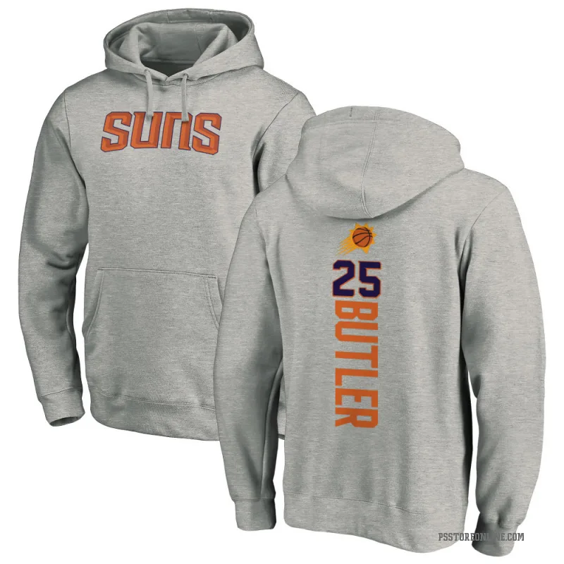 Jared Butler Youth Phoenix Suns Branded Ash Backer Pullover Hoodie