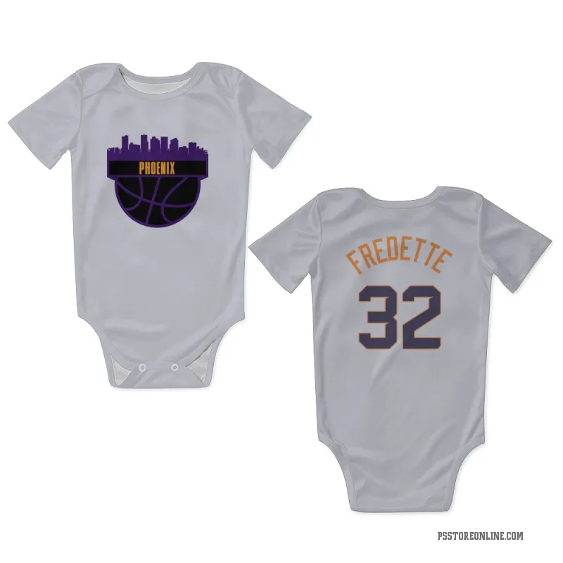 Jimmer Fredette White Phoenix Suns Newborn & Infant Bodysuit