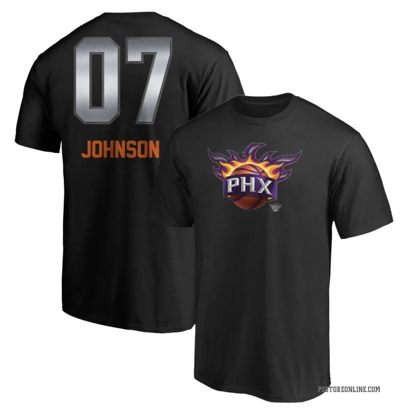 Kevin Johnson Men's Black Phoenix Suns Midnight Mascot T-Shirt