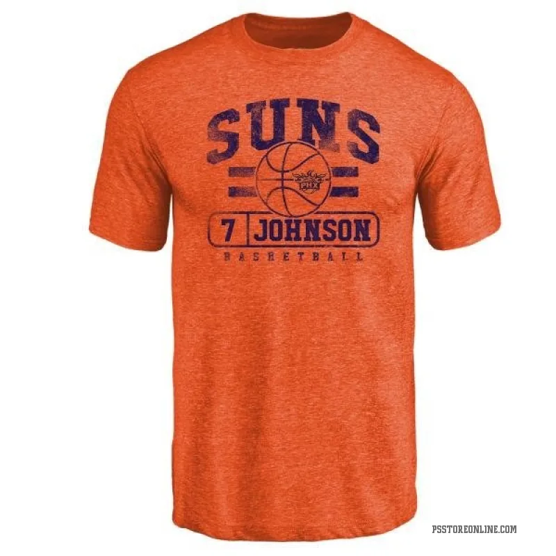 Kevin Johnson Men's Orange Phoenix Suns Baseline T-Shirt
