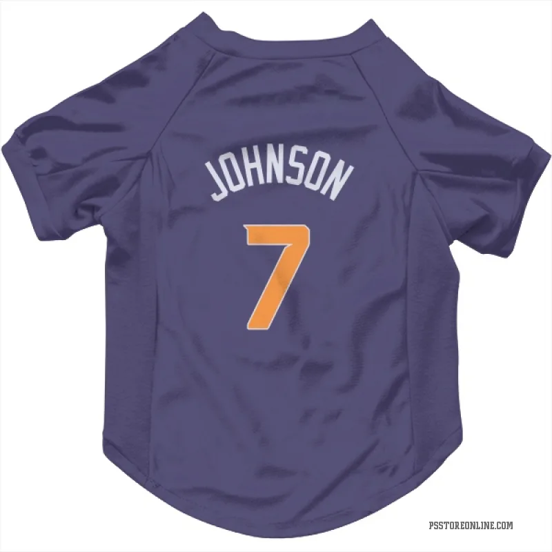 Kevin Johnson  Purple Phoenix Suns  Cat & Dog Pet Jersey