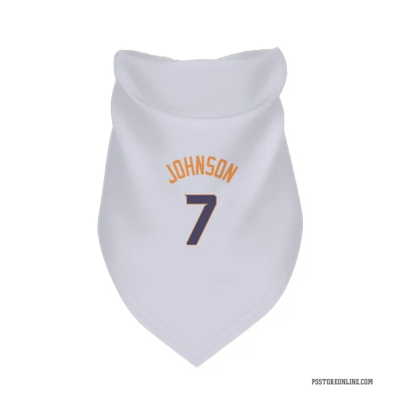 Kevin Johnson  White Phoenix Suns   Cat & Dog Pet Bandana
