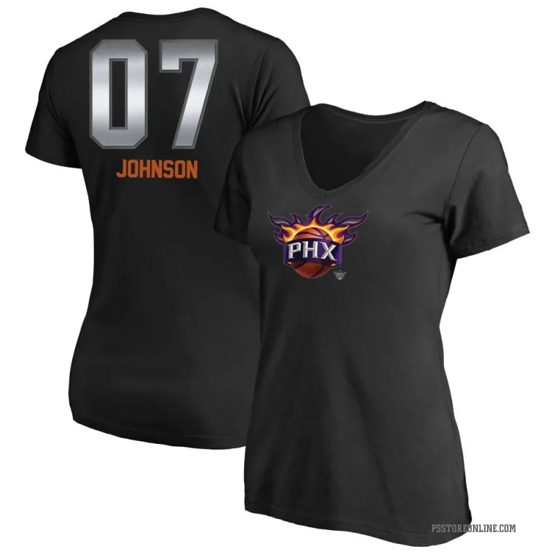 Kevin Johnson Women's Black Phoenix Suns Midnight Mascot T-Shirt