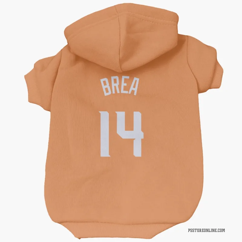 Koby Brea  Orange Phoenix Suns  Cat & Dog Pet Hoodie