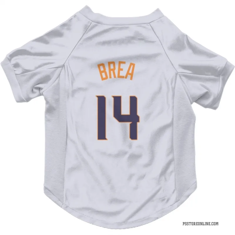 Koby Brea  White Phoenix Suns   Cat & Dog Pet Jersey