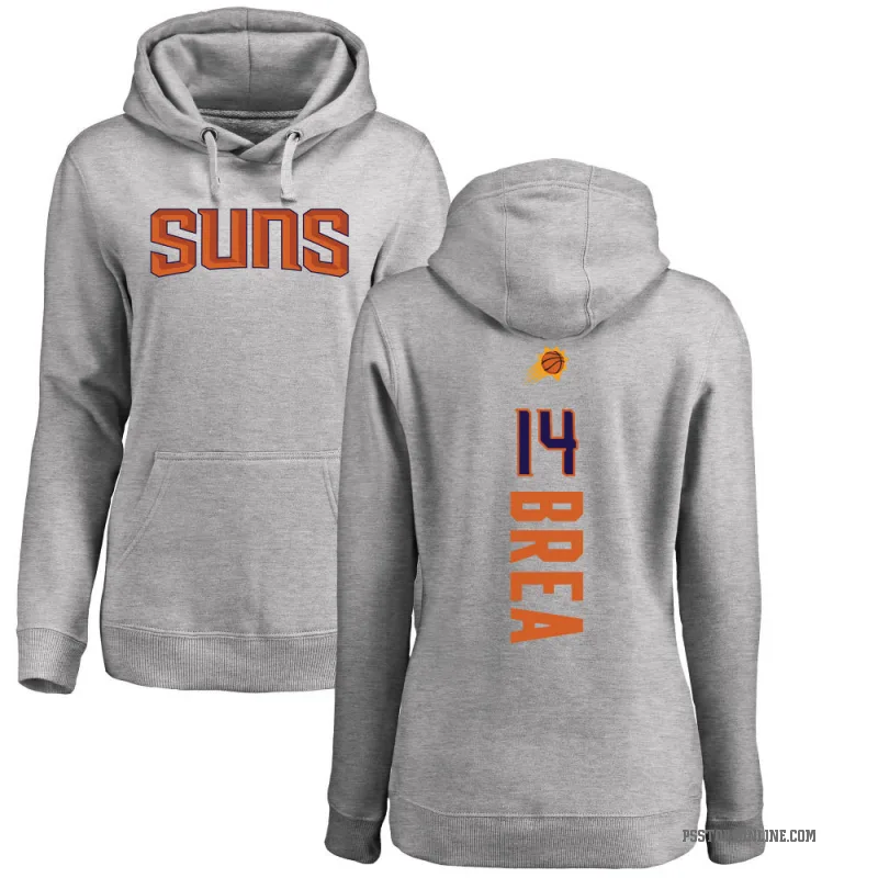 Koby Brea Women's Phoenix Suns Branded Ash Backer Pullover Hoodie