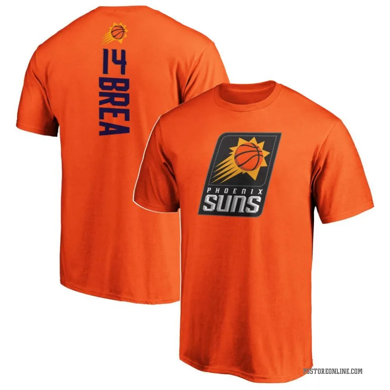 Koby Brea Youth Orange Phoenix Suns Backer T-Shirt