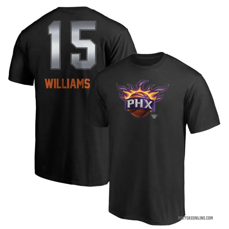 Mark Williams Men's Black Phoenix Suns Midnight Mascot T-Shirt