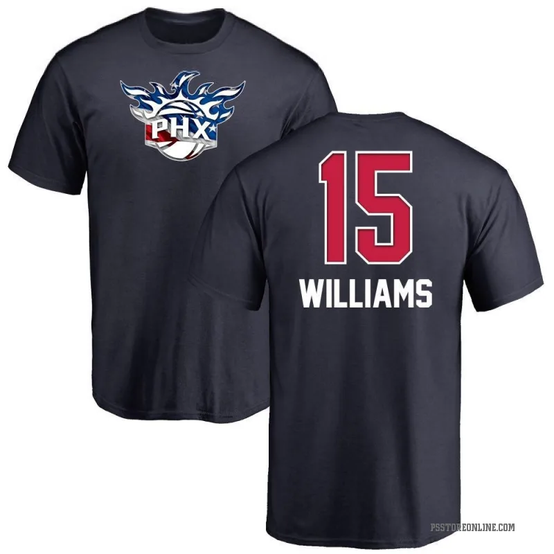 Mark Williams Men's Navy Phoenix Suns Name and Number Banner Wave T-Shirt