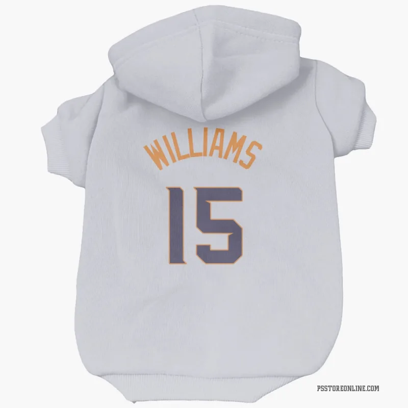 Mark Williams  White Phoenix Suns   Cat & Dog Pet Hoodie
