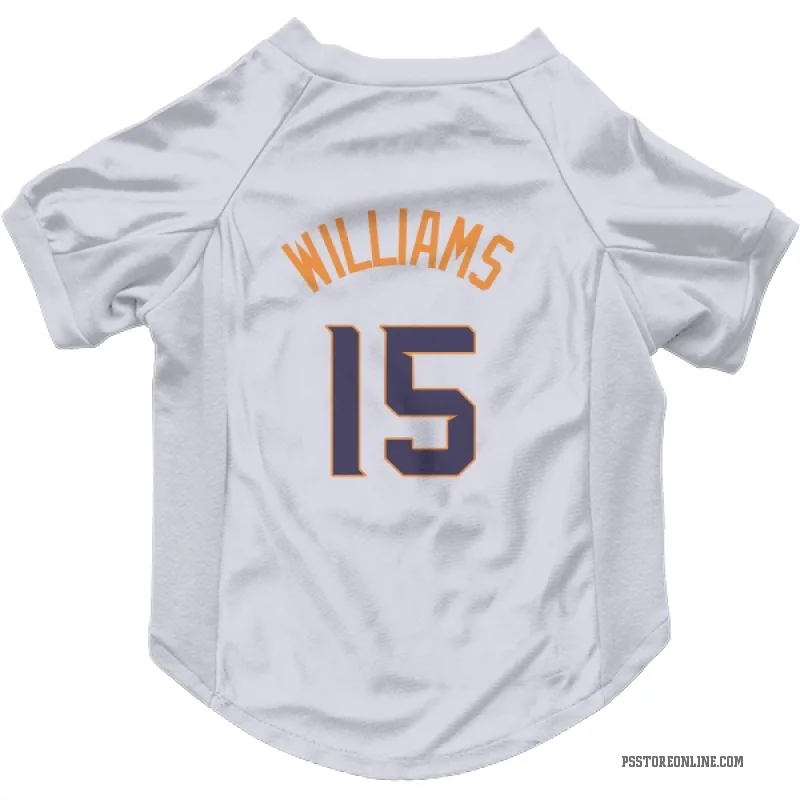 Mark Williams  White Phoenix Suns   Cat & Dog Pet Jersey