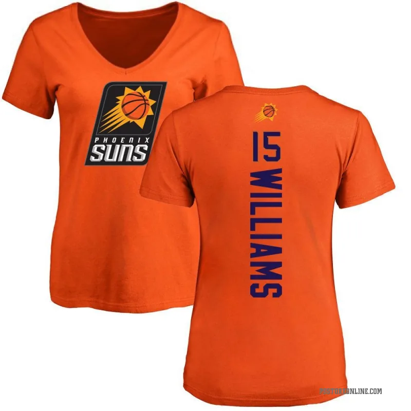 Mark Williams Women's Orange Phoenix Suns Backer T-Shirt