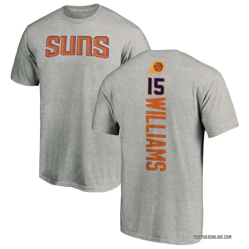 Mark Williams Youth Phoenix Suns Ash Backer T-Shirt