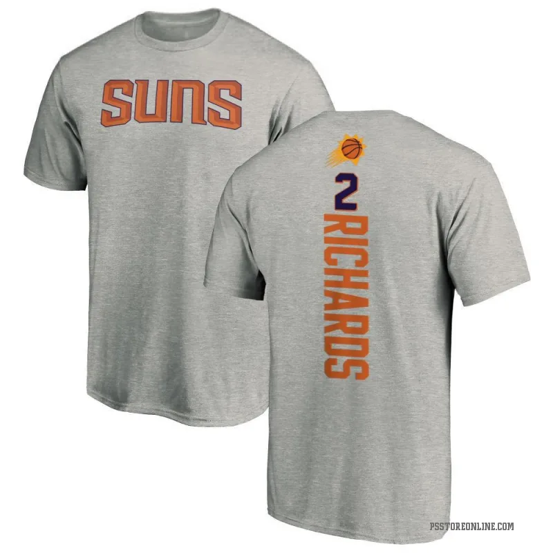 Nick Richards Youth Phoenix Suns Ash Backer T-Shirt