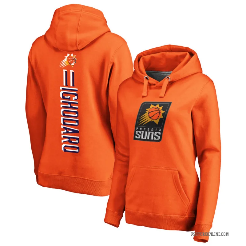 Oso Ighodaro Women's Orange Phoenix Suns Branded Backer Pullover Hoodie