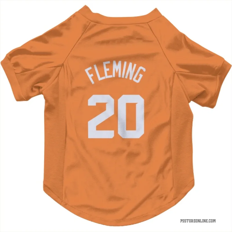 Rasheer Fleming  Orange Phoenix Suns  Cat & Dog Pet Jersey