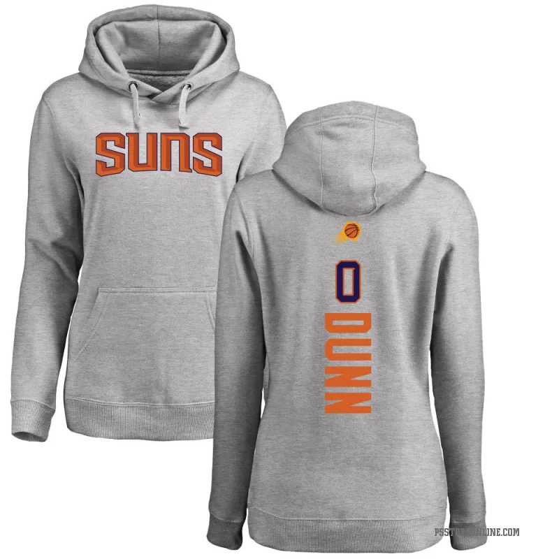 Ryan Dunn Women's Phoenix Suns Branded Ash Backer Pullover Hoodie