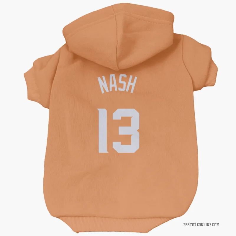 Steve Nash  Orange Phoenix Suns  Cat & Dog Pet Hoodie