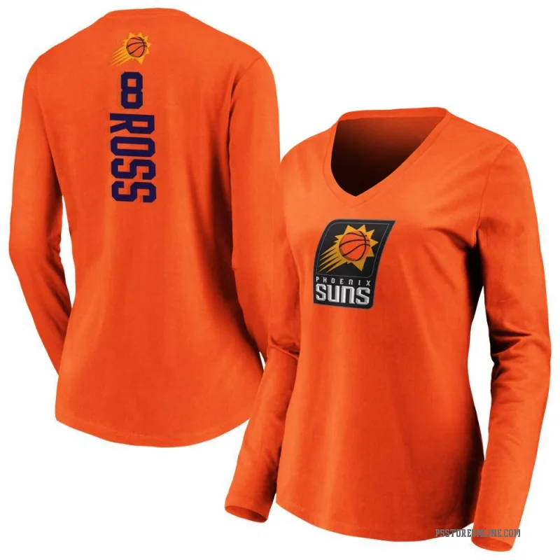 Terrence Ross Women's Orange Phoenix Suns Backer Long Sleeve T-Shirt