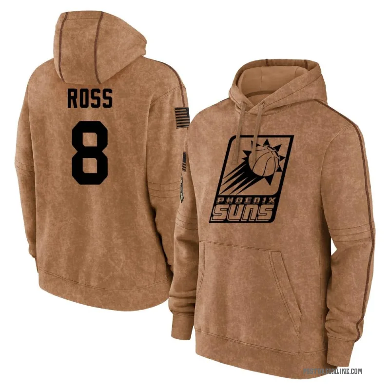Terrence Ross Youth Brown Phoenix Suns 2023 Salute to Service Club Pullover Hoodie